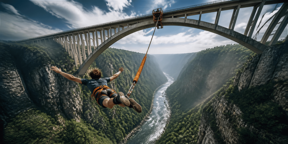 Bungee Jumping at Bloukrans Bridge